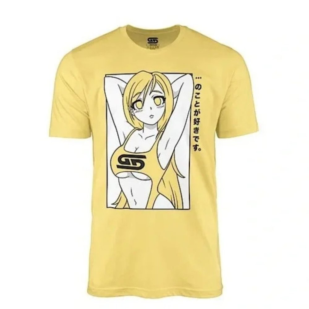 LNWT - GAMER SUPPS Waifu Shirt V: Bad Beach - S